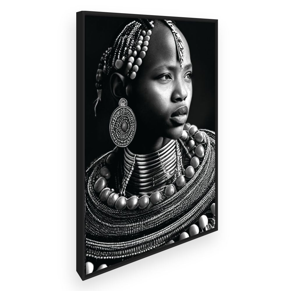 Toile Portrait élégant