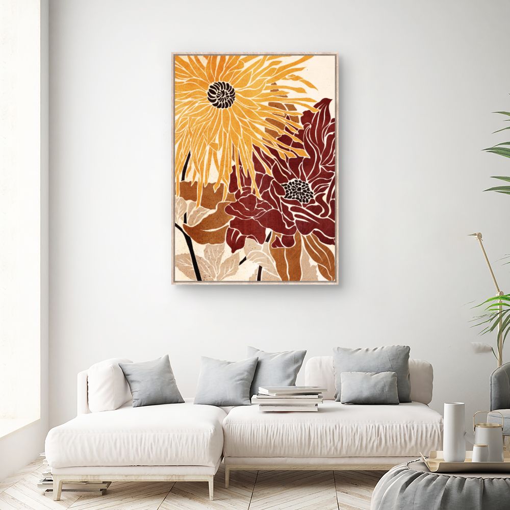 Tableau Fleurs éclatantes