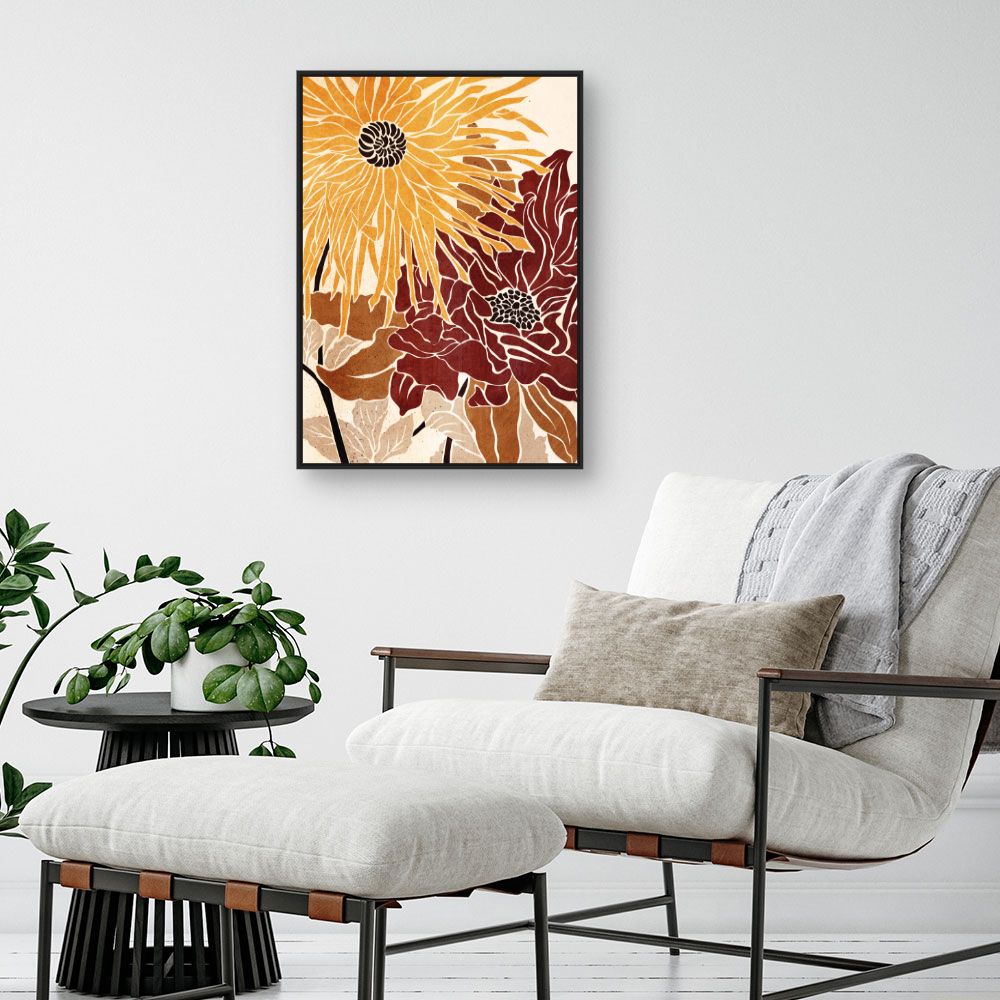 Tableau Fleurs éclatantes