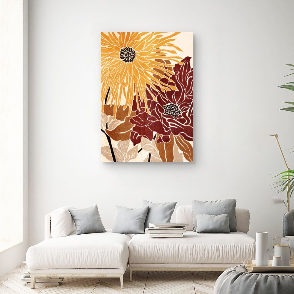 Tableau Fleurs éclatantes