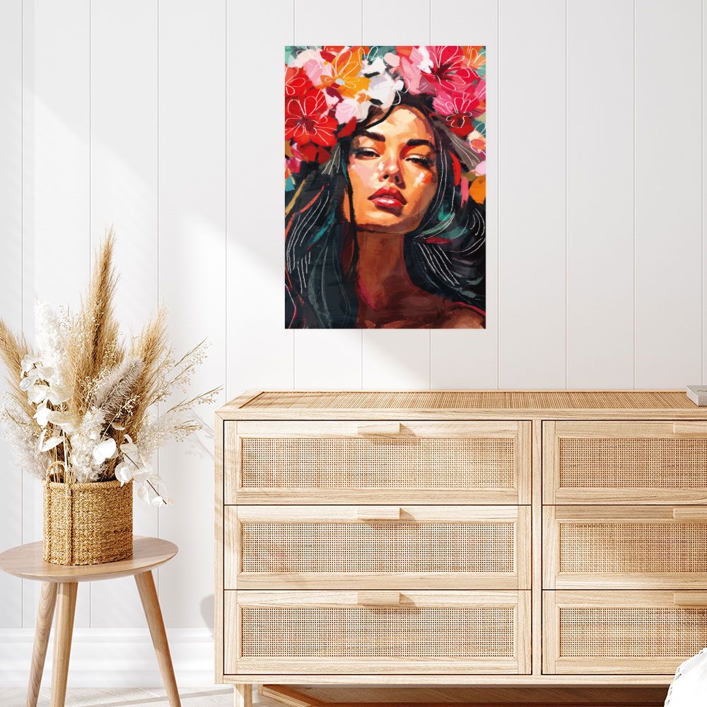 Affiche Éclat floral vibrant