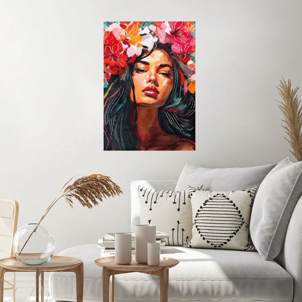 Affiche Éclat floral vibrant