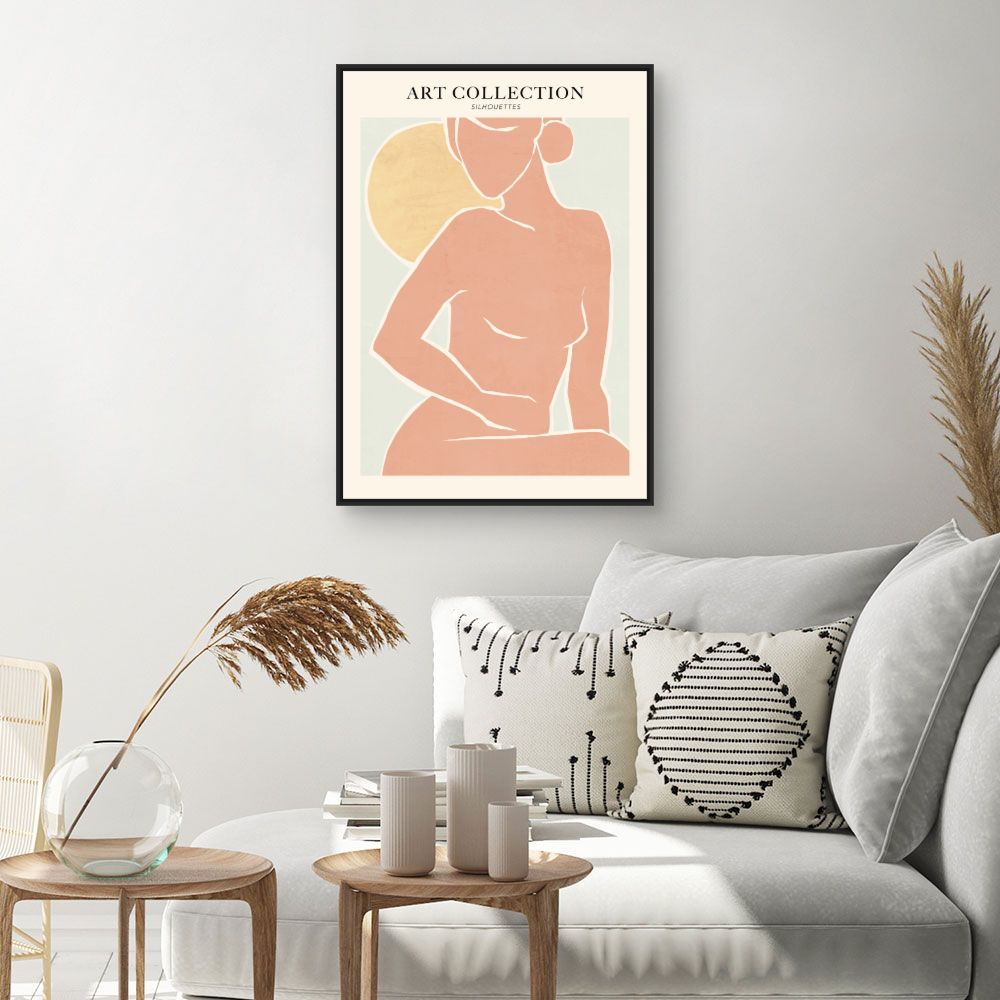 Tableau Silhouette élégante