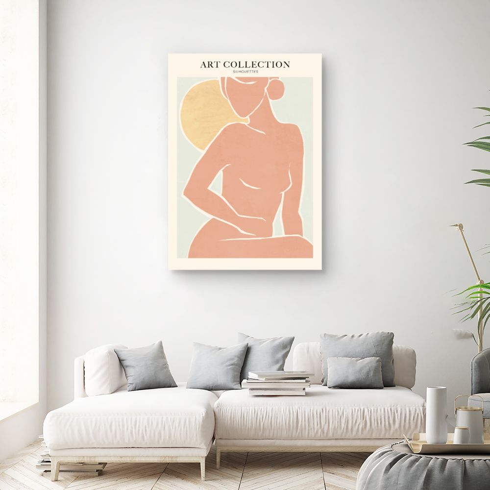 Tableau Silhouette élégante