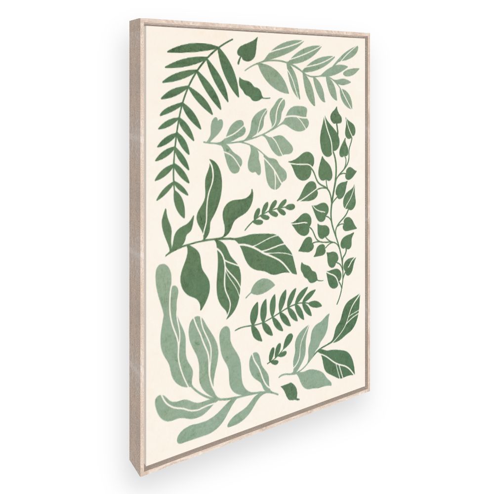 Toile Feuillage harmonieux
