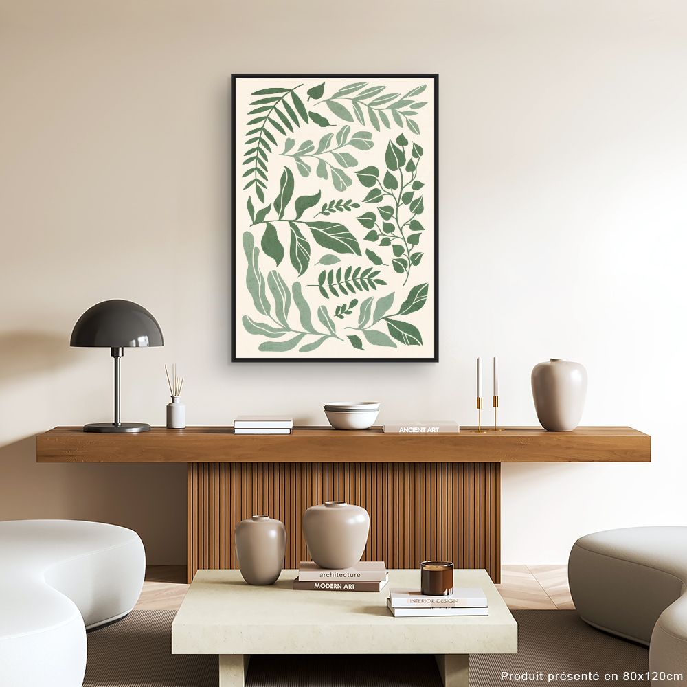 Tableau Feuillage harmonieux