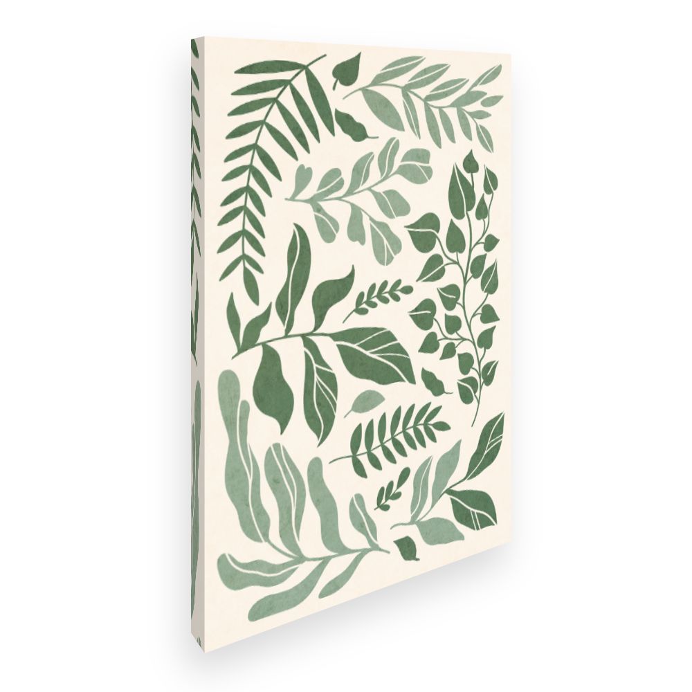 Toile Feuillage harmonieux