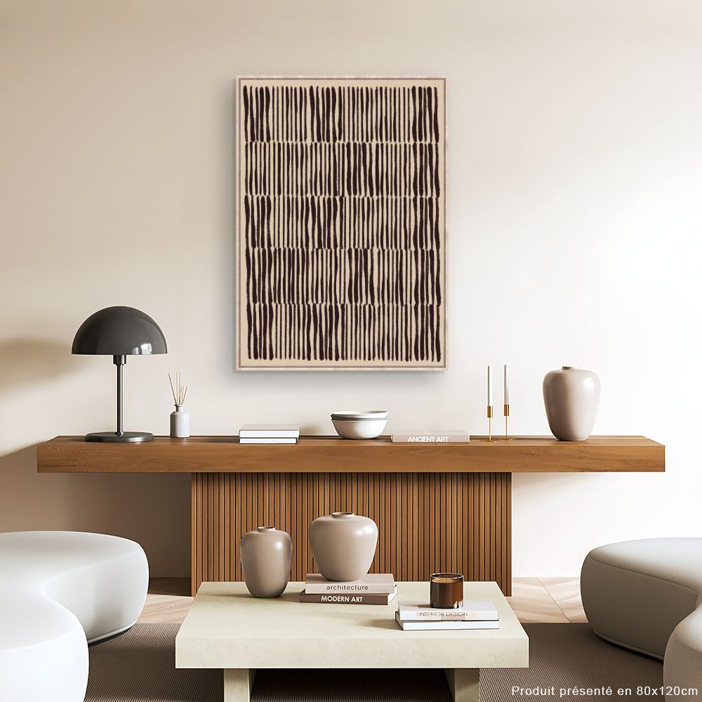 Tableau Lignes verticales élégantes