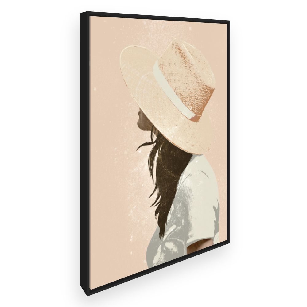 Toile Chapeau élégant