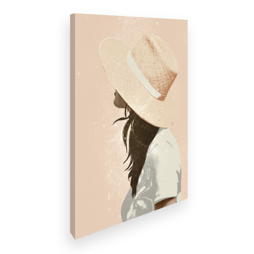 Toile Chapeau élégant