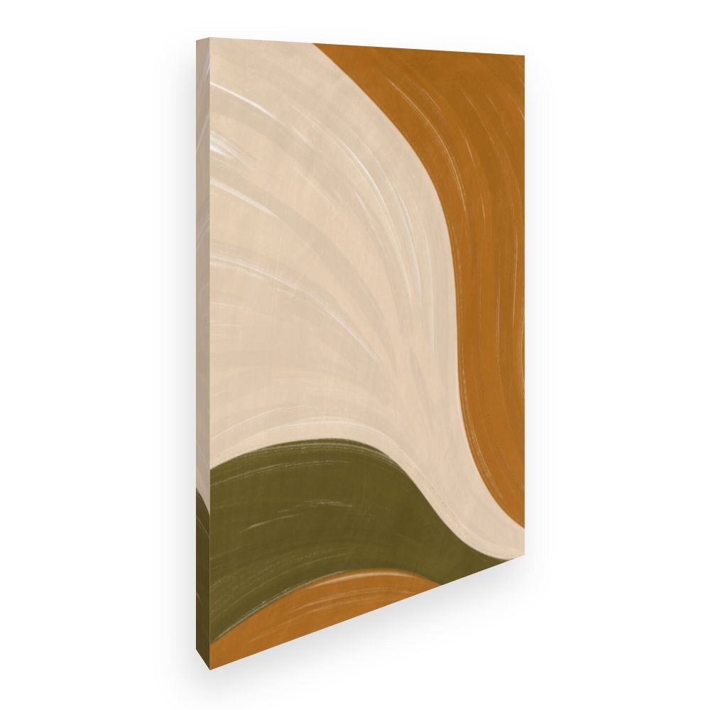 Toile Courbes élégantes