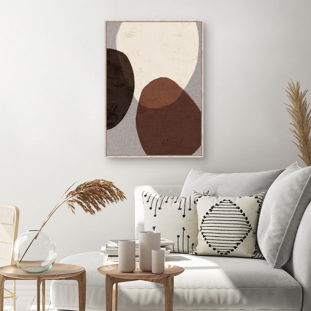 Tableau Formes organiques élégantes