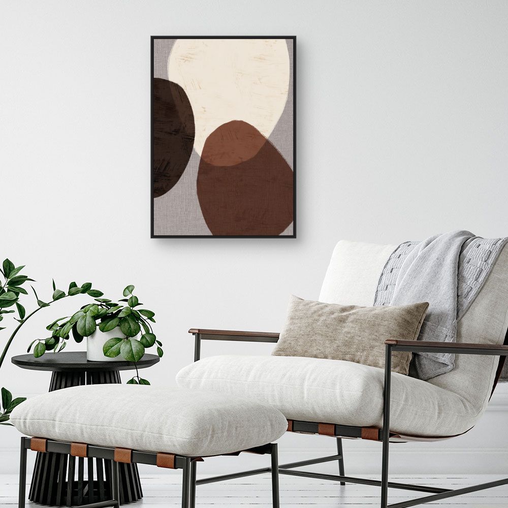 Tableau Formes organiques élégantes