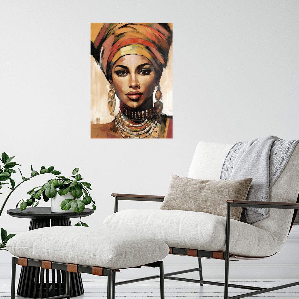 Affiche Femme envoûtante