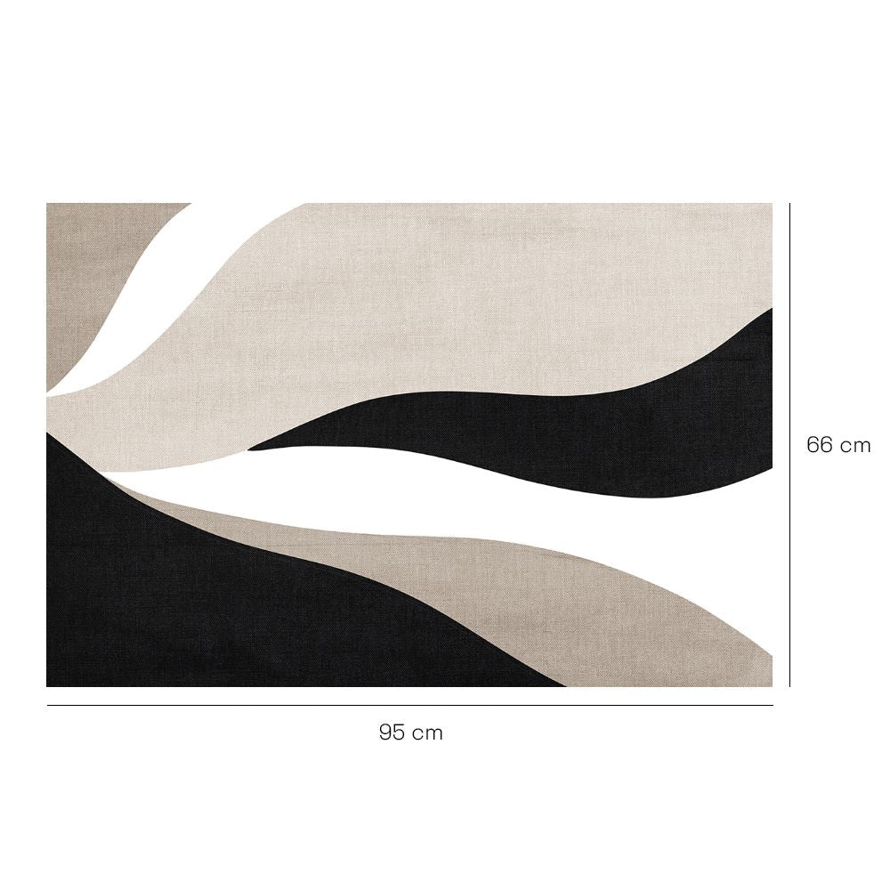 Tapis n°425 Lignes ondulées élégantes