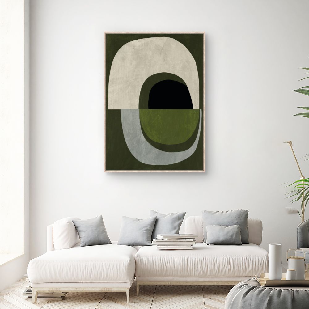 Tableau Formes abstraites harmonieuses