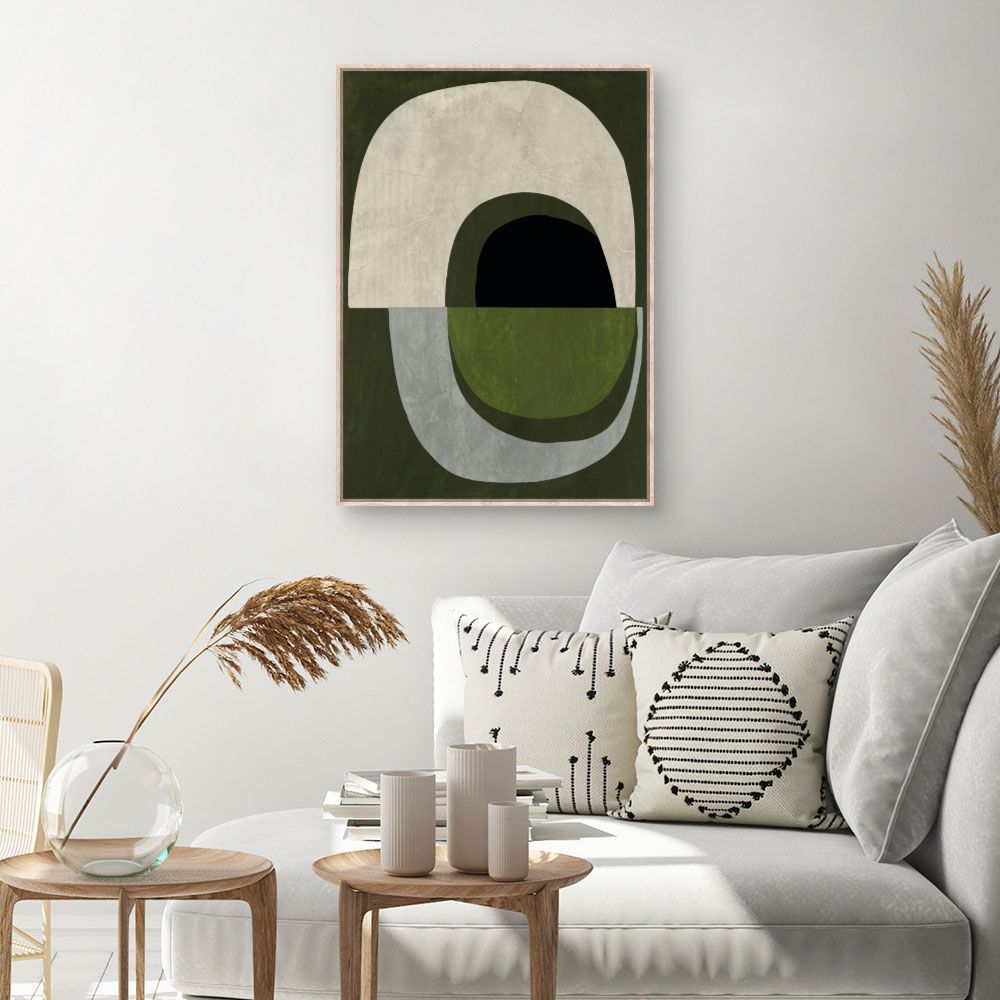 Tableau Formes abstraites harmonieuses