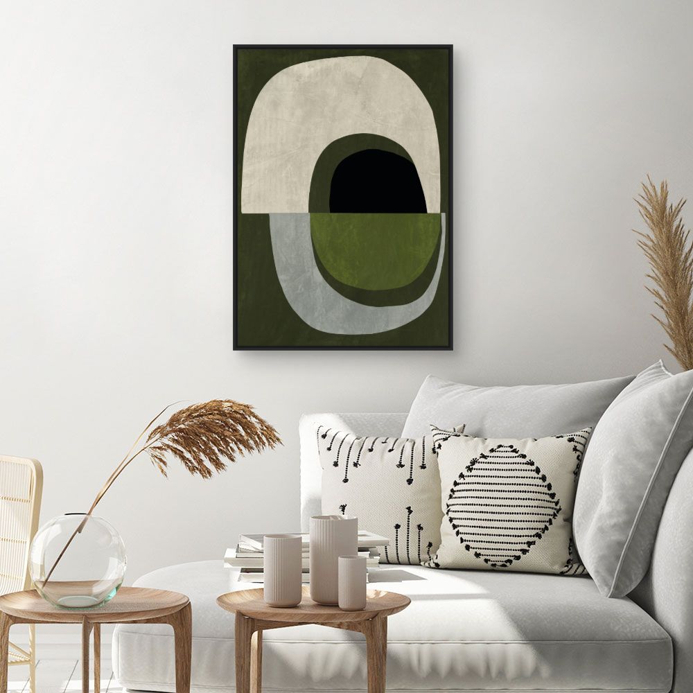 Tableau Formes abstraites harmonieuses