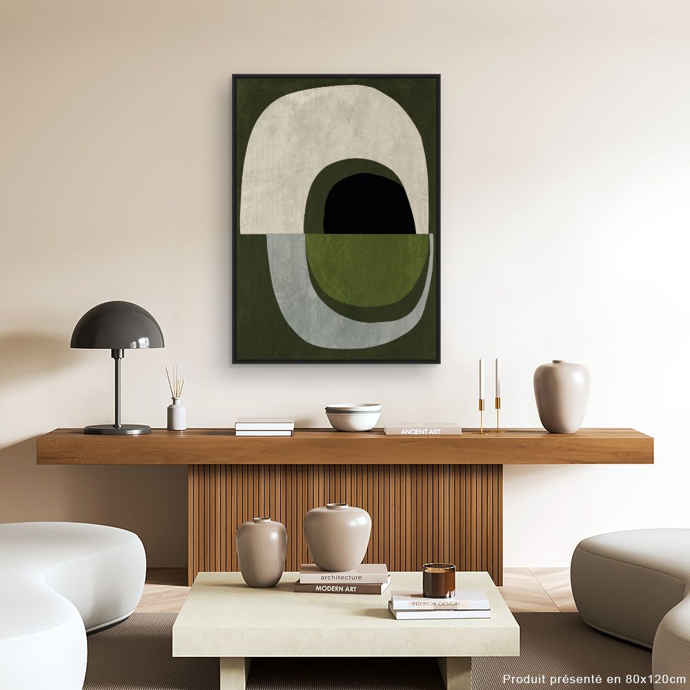 Tableau Formes abstraites harmonieuses