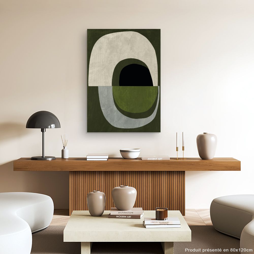 Tableau Formes abstraites harmonieuses