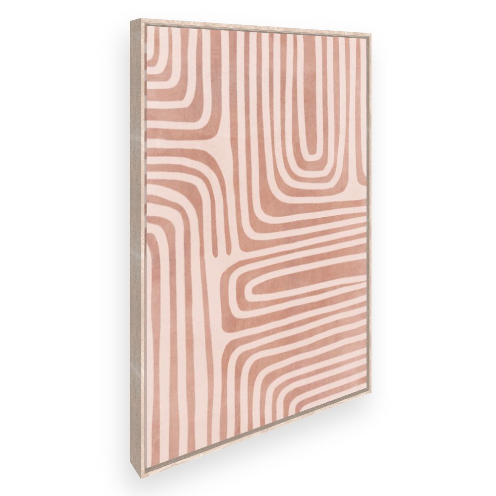 Toile Lignes ondulées