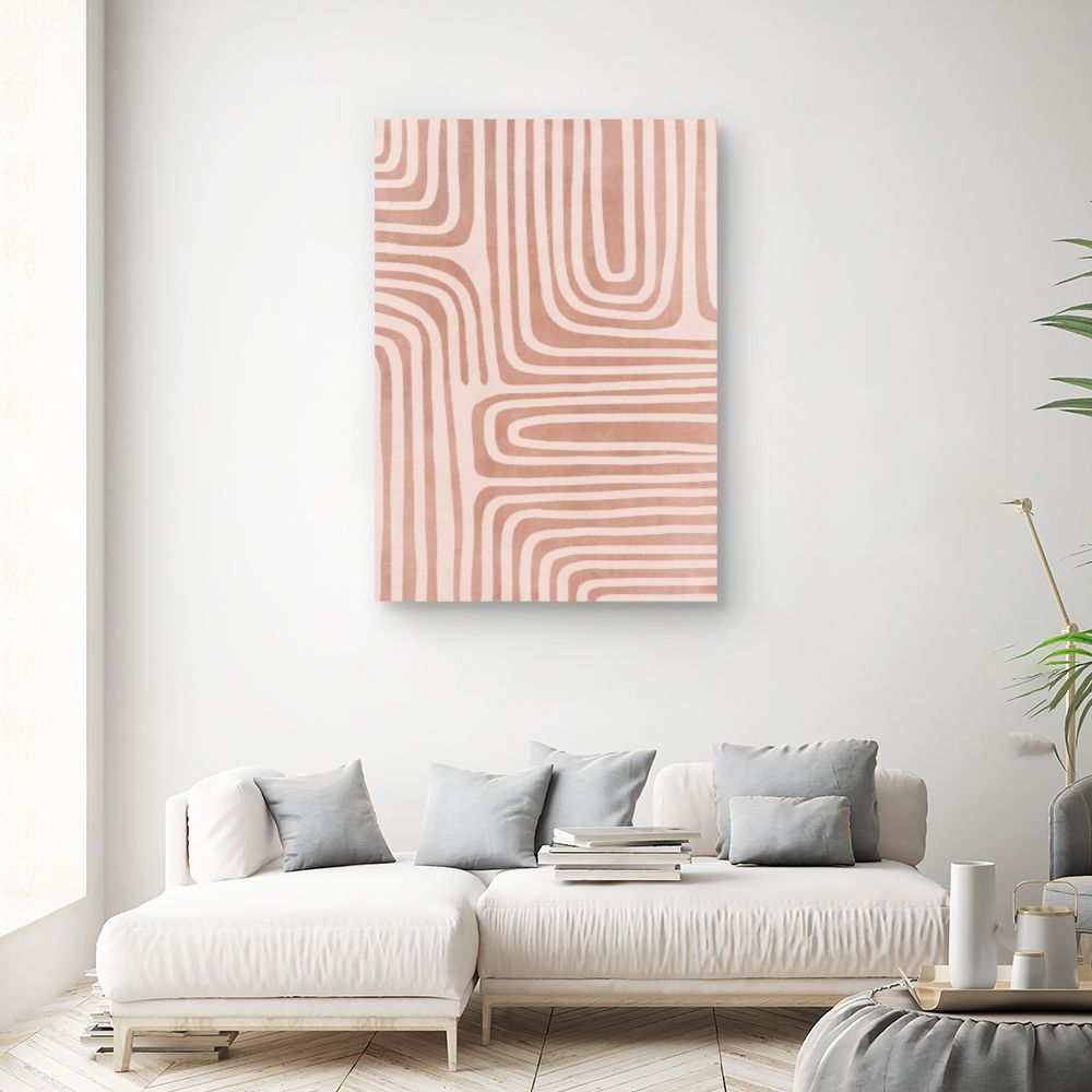 Tableau Lignes ondulées