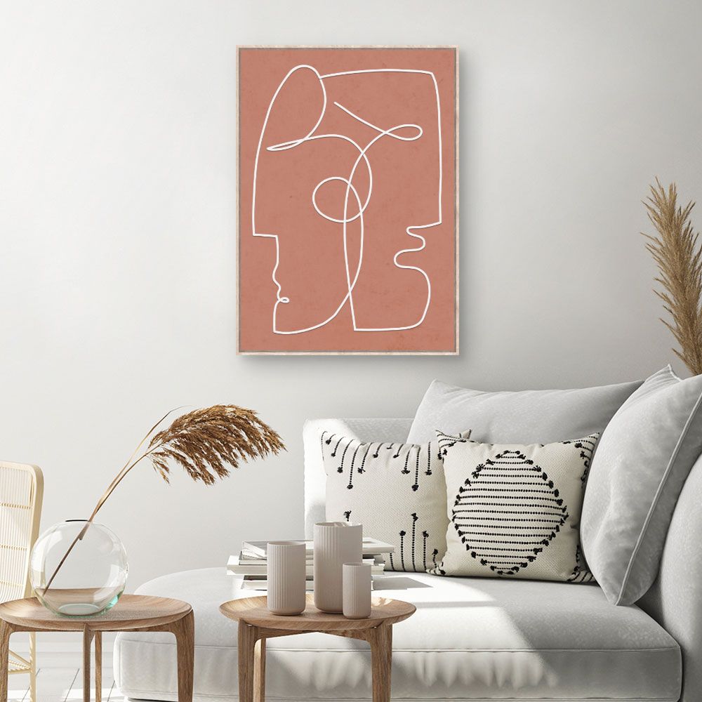 Tableau Lignes abstraites élégantes