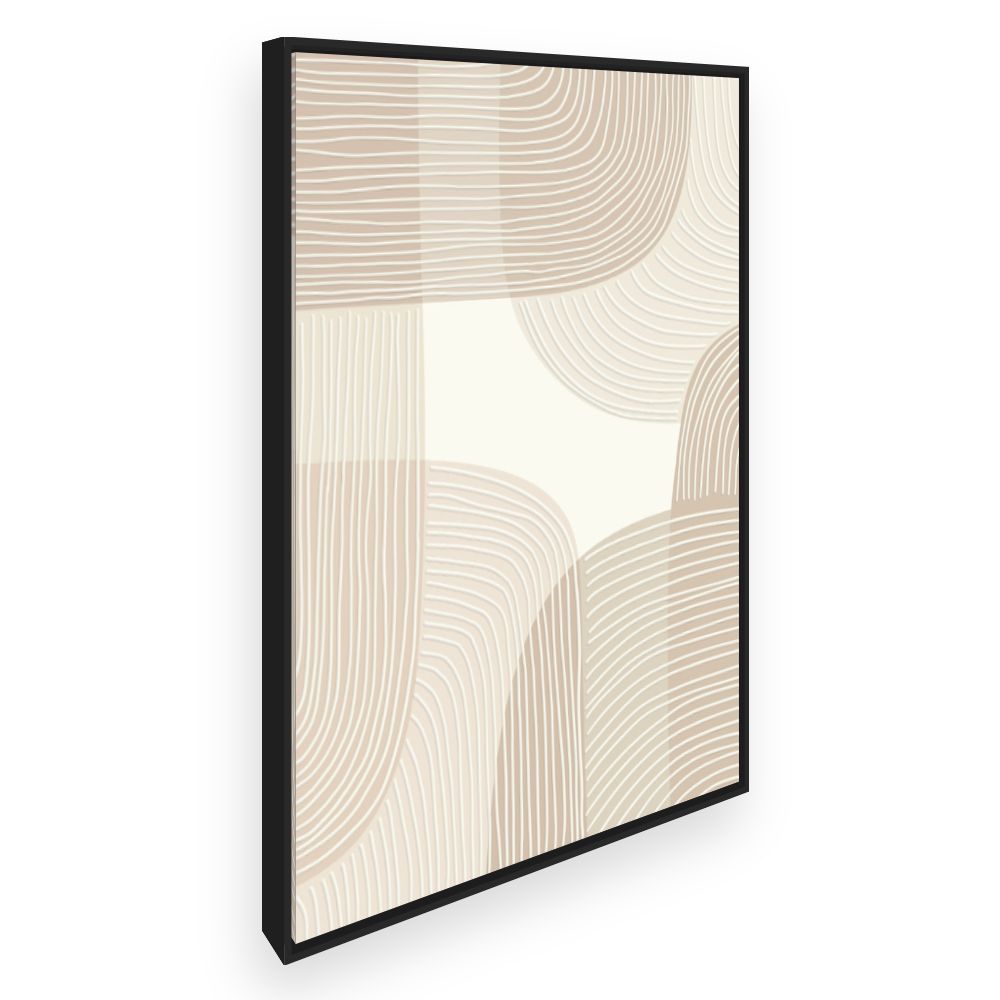 Toile Courbes élégantes