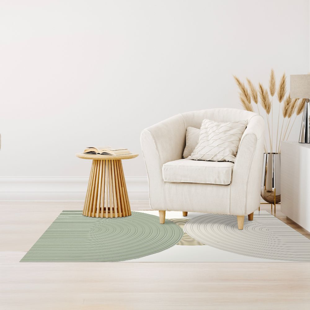 Tapis n°432 Cercles géométriques élégants