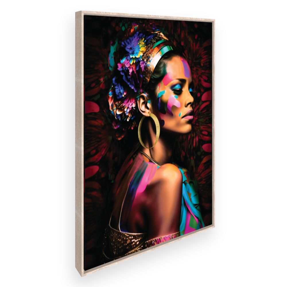 Toile Éclat de couleurs