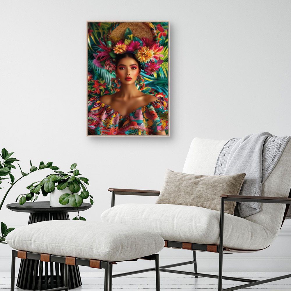 Tableau Exubérance florale