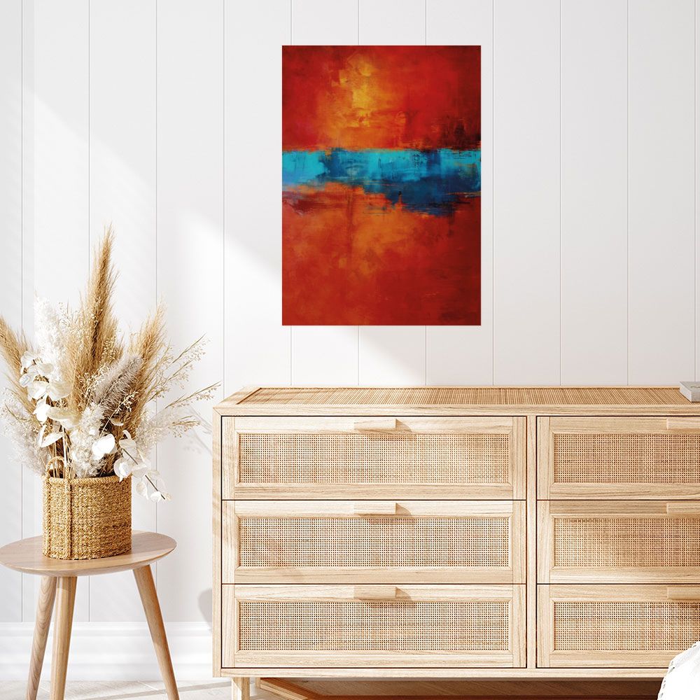 Affiche Horizon flamboyant