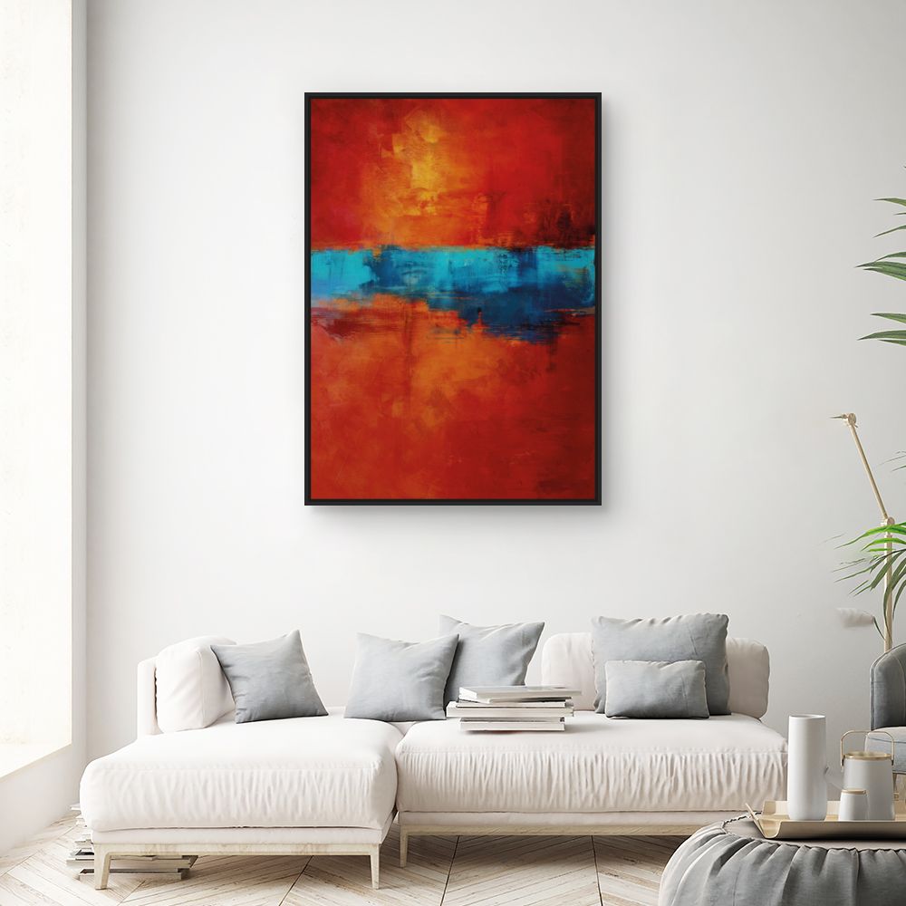 Tableau Éclatante fusion chromatique