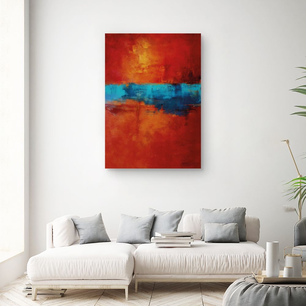 Tableau Éclatante fusion chromatique