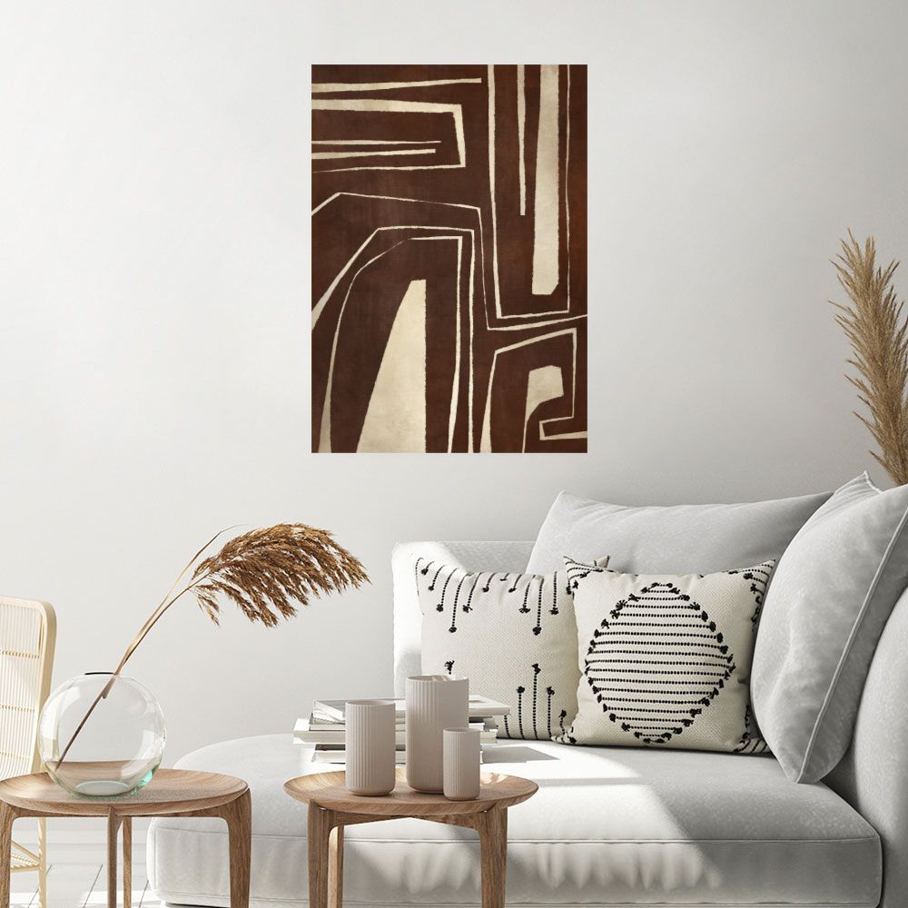 Affiche Lignes abstraites élégantes