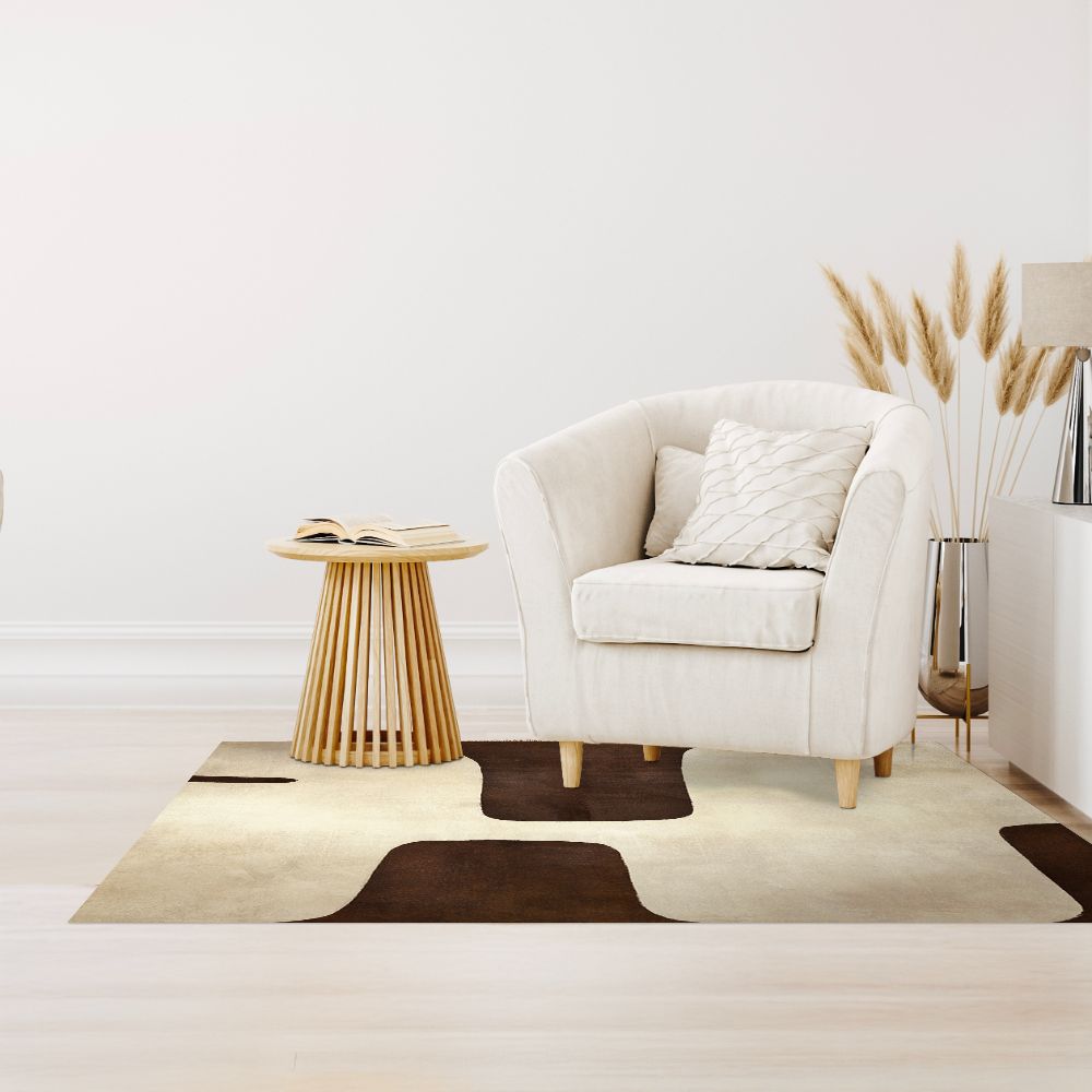Tapis n°444 Formes abstraites élégantes