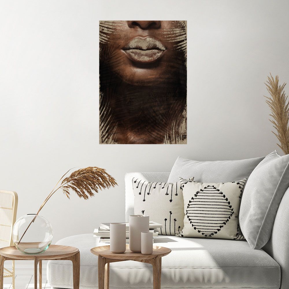 Affiche Lèvres élégantes