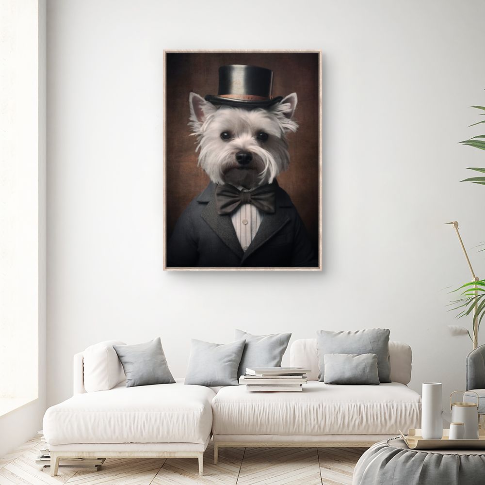 Tableau Chien élégant