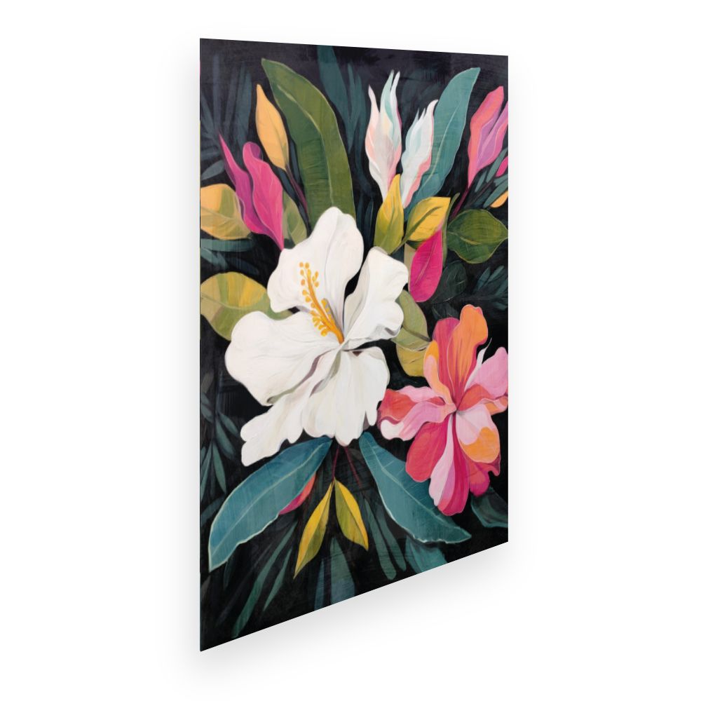 Affiche Fleurs vibrantes