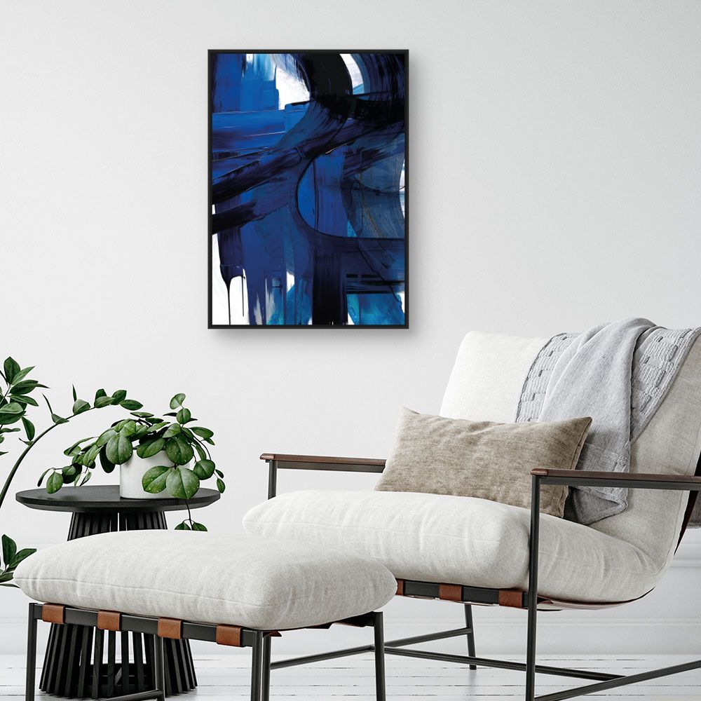 Tableau Traits abstraits dynamiques