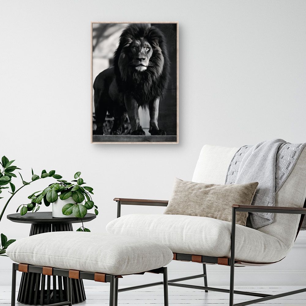 Tableau Lion majestueux