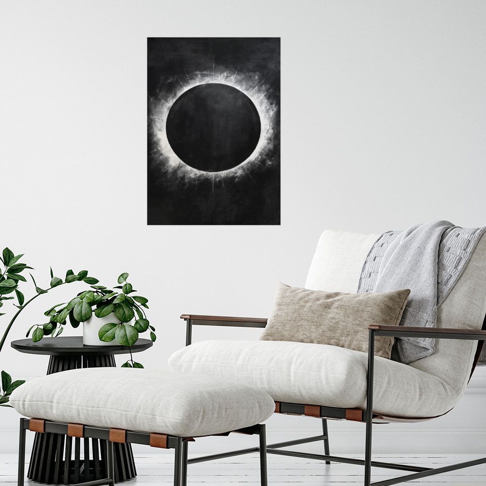 Affiche Éclipse céleste