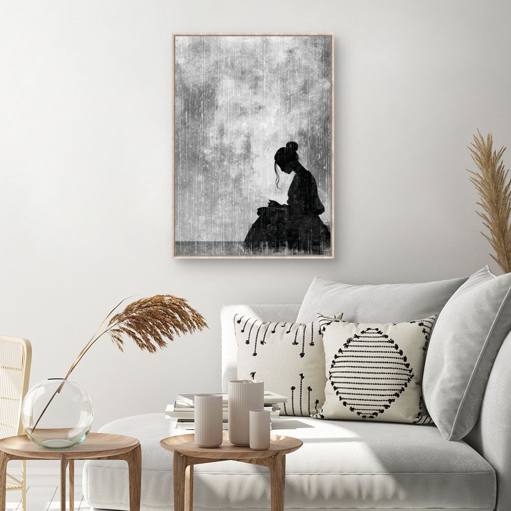 Tableau Silhouette poétique