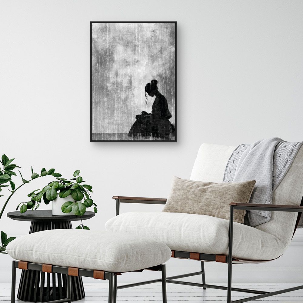 Tableau Silhouette poétique