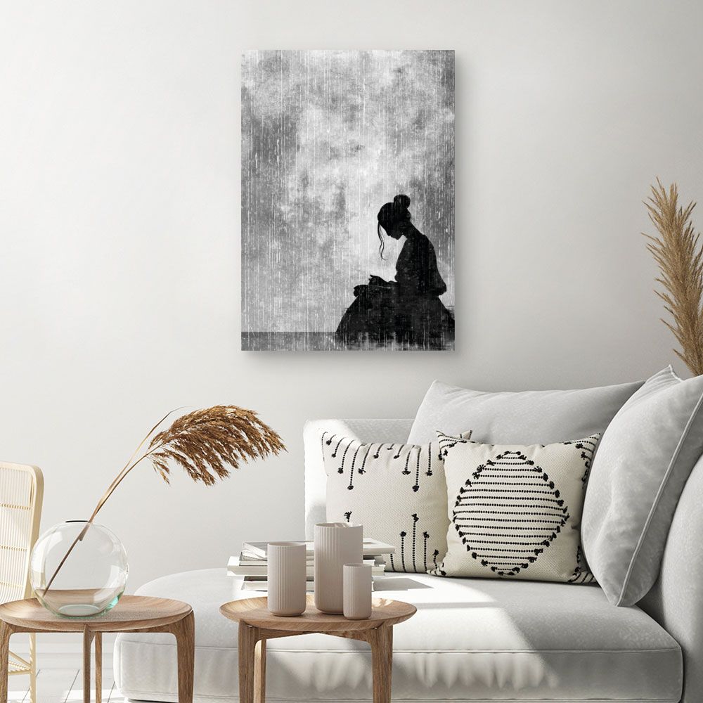 Tableau Silhouette poétique