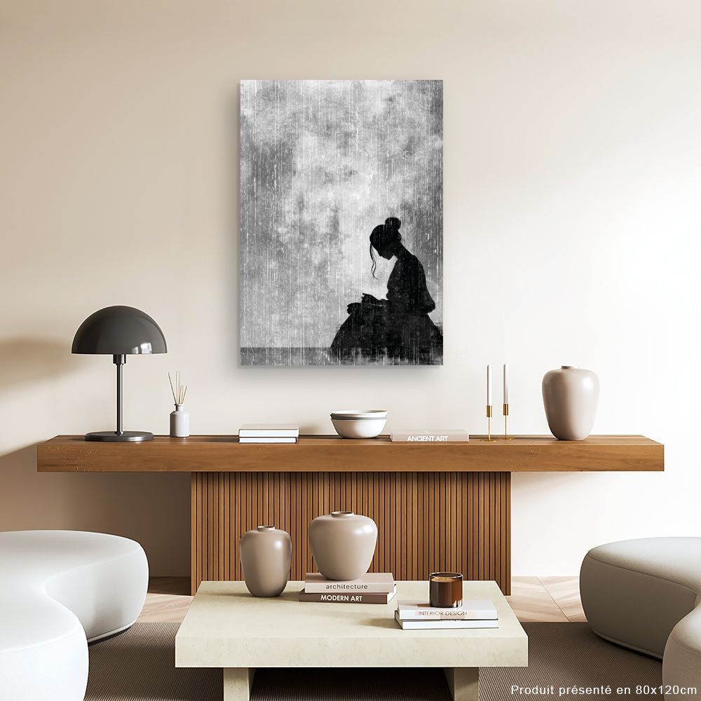 Tableau Silhouette poétique