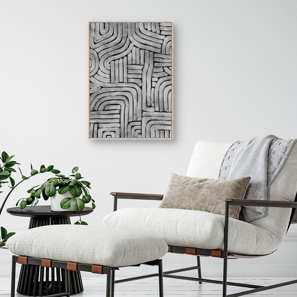 Tableau Méandres élégants