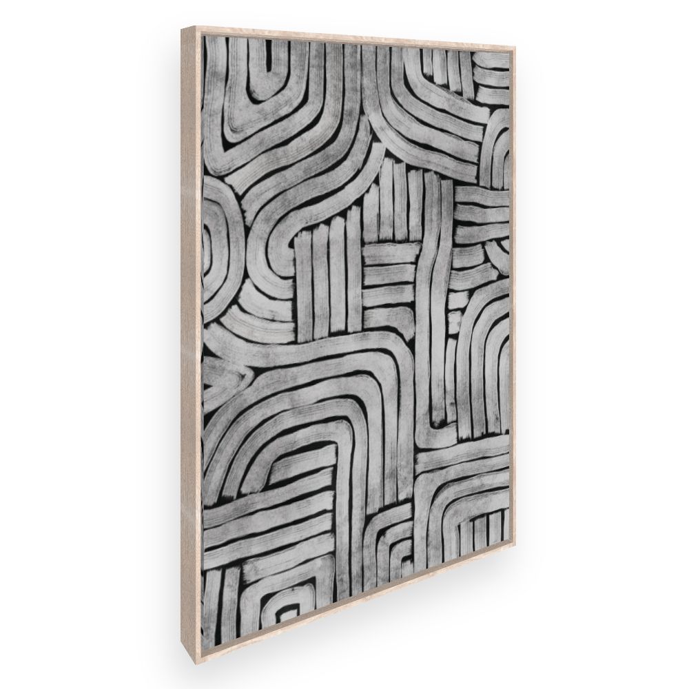 Toile Méandres élégants