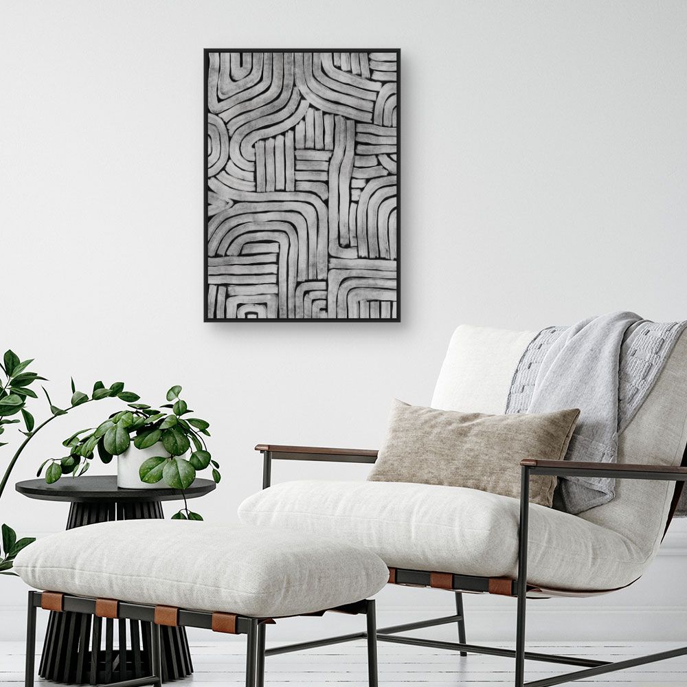 Tableau Méandres élégants