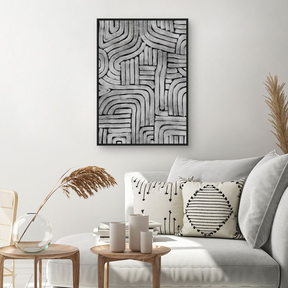 Tableau Méandres élégants